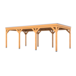 Douglas overkapping 402x735cm Verando, Origin